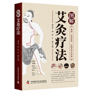 图解艾灸疗法中医适宜技术操作入门中医启蒙自学穴位艾灸养生零基础入门临床艾草艾灸疗法治疗常见病祛消百病临床针灸按摩医师参考