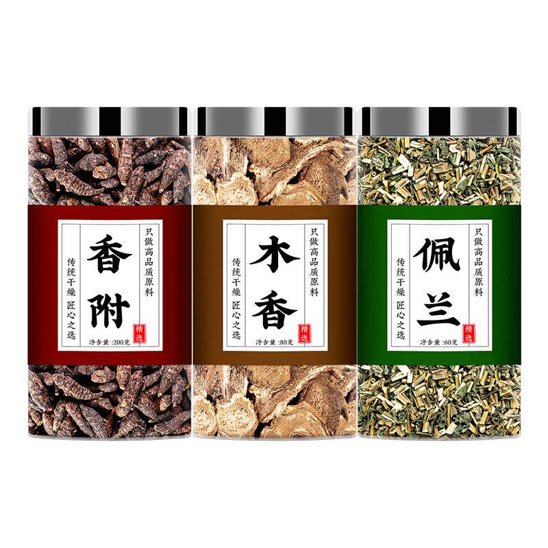 香附木香佩兰各10g香包玫瑰花