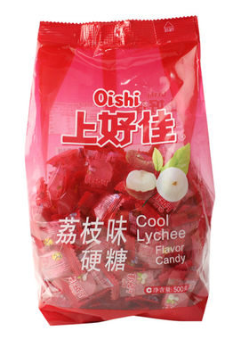 上好佳水果硬糖荔枝味庆喜薄荷