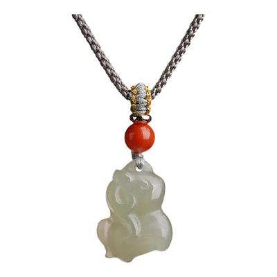 若慕男女和田玉轻奢吊坠