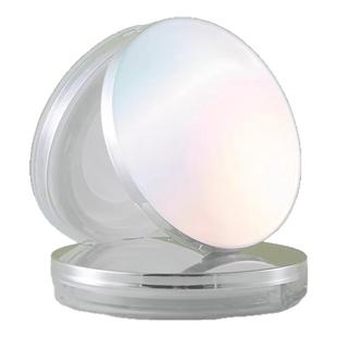 便携式泡芙气垫粉扑收纳盒超薄定妆粉分装高档盒弹力带散粉网镜子