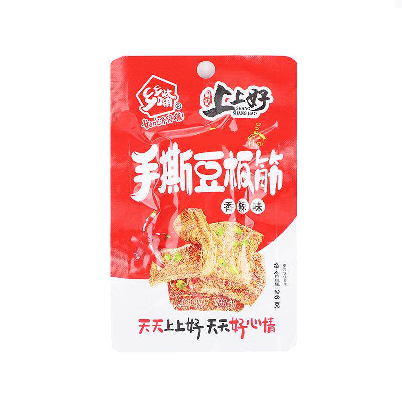周记上上好香辣素牛排豆腐干手撕