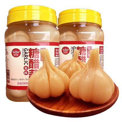宏万年糖醋蒜山东金乡特产甜蒜