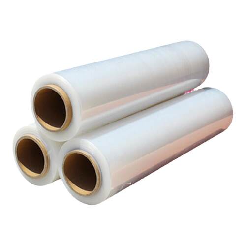 现货PE缠绕膜宽50cm 塑料包装膜打包膜拉伸膜托盘大卷工业保鲜膜