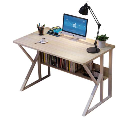 简约现代单人办公桌多色多尺寸电脑桌台式家用电竞桌卧室简易桌子