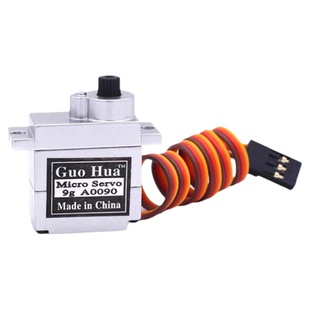 国华9克舵机金属壳大扭力全金属齿轮车船航模固定翼机器人改装op