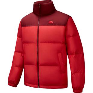 王一博同款安踏本命年红色新年外套面包羽绒服男冬季新款运动外套