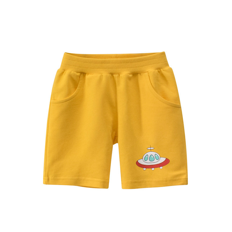 27kids中裤男童纯棉短裤夏装纯棉