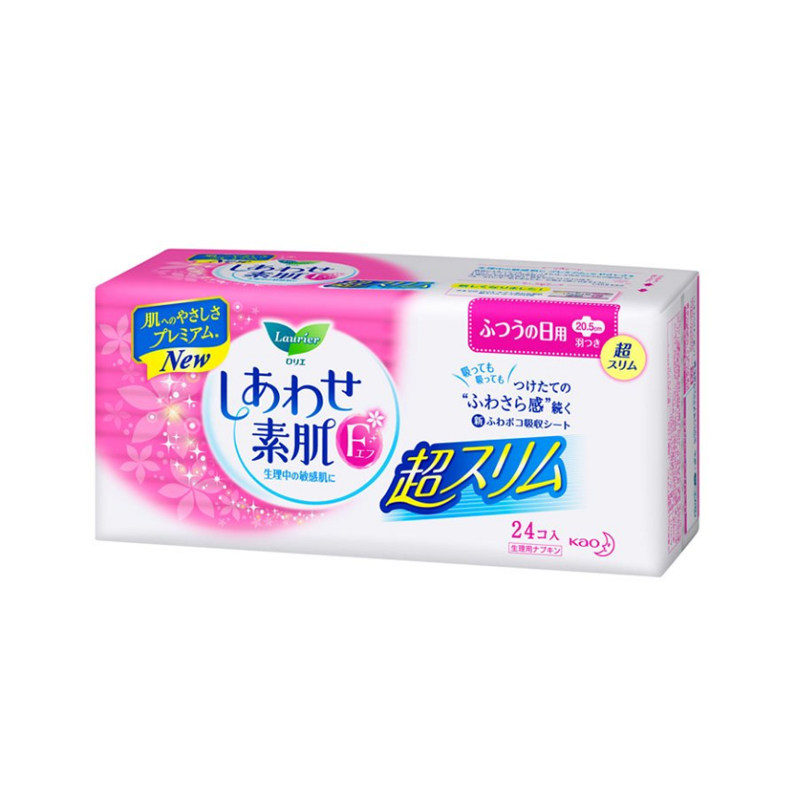 花王乐而雅棉柔日用卫生巾20.5cm