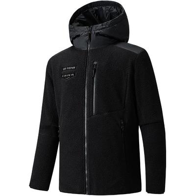 安踏冠军羊羔绒抓绒外套男女