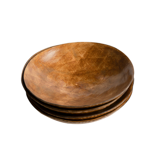 YANGTHERN羊羊器物晚秋系列手捏纹陶瓷餐具椭圆形菜盘果盘沙拉碗