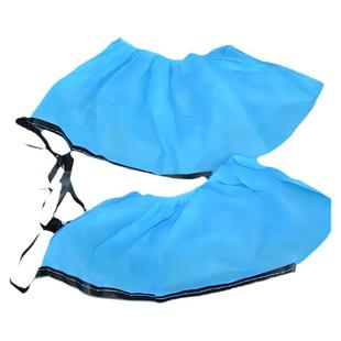 防静电鞋套一次性无纺布有检测报告导电条包通过有加大款