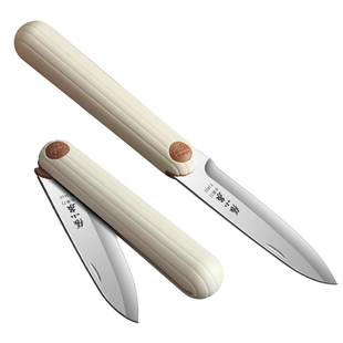 张小泉水果刀折叠便携随身小刀宿舍用学生削皮刀辅食家用厨房刀具