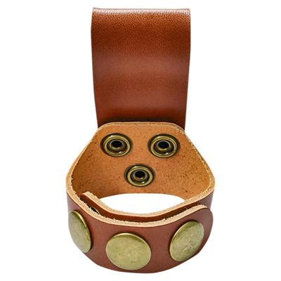 野人bushcraft牛皮锤子斧子腰挂