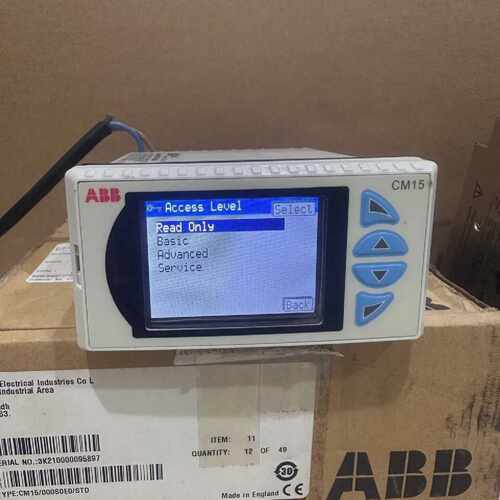 ABB CM15 CONTROL MASTER CM15 INDICATOR CM15/2000S0E0/STD & C