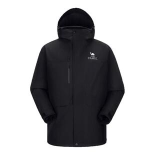 骆驼王者凯甲系列女装冲锋衣三合一2026春秋户外防风防水休闲外套