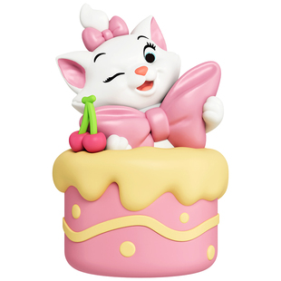 俐噢玩具Disney迪士尼玛丽猫甜品时光公仔盲盒可爱潮玩食玩礼物