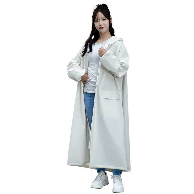 雨衣长款单人带手套防雨服