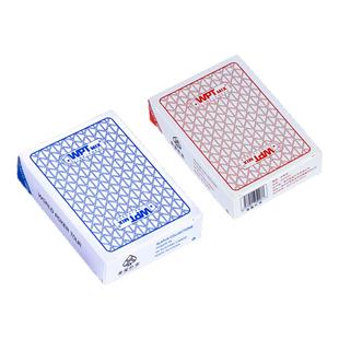 WPT官方赛事专用德州扑克扑克牌塑料防水PVC磨砂大字扑克牌耐折