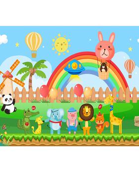 儿童房间装饰画幼儿园墙贴卡通动漫装饰墙壁画墙贴无气味壁纸画