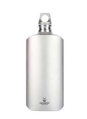 SILVERANT/银蚁纯钛大容量扁水壶