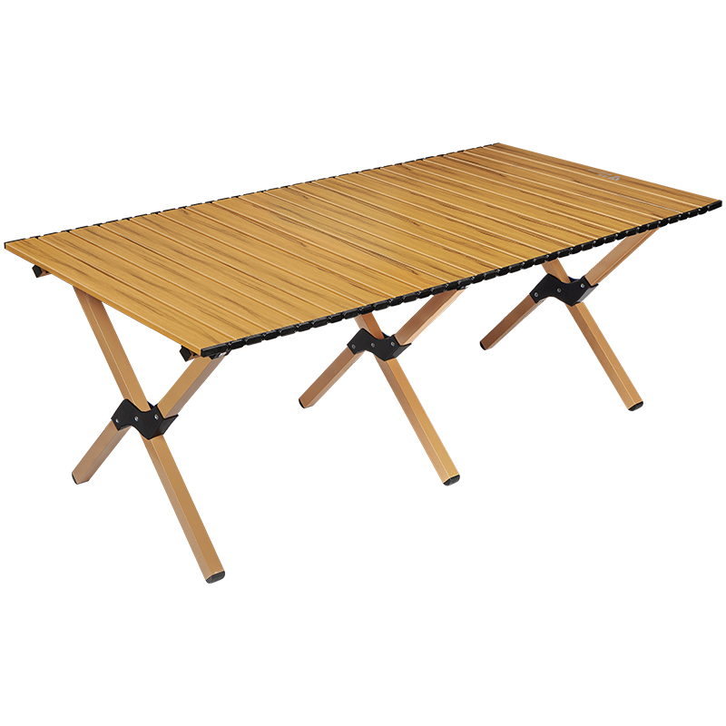 露营桌椅户外可折叠桌子便携式蛋卷桌月亮椅子野炊野营全套装备