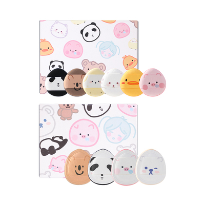 郭小妞指尖粉扑气垫细节遮瑕