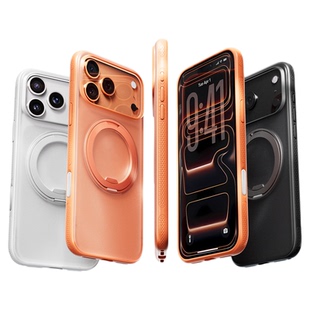 支点壳适用苹果17ProMax手机壳iPhone17新款16Pm防摔15Pro带支架ip15磁吸透明17por网红爆款图拉平替斯保护套