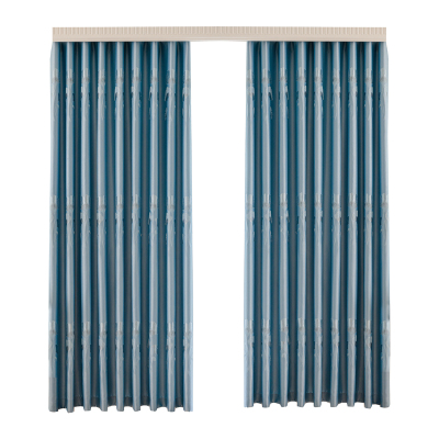 免打孔安装现代简约窗帘送伸缩杆