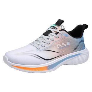 买一送一品牌男鞋秋冬新款运动气垫鞋棉鞋男休闲鞋皮面防水跑步鞋