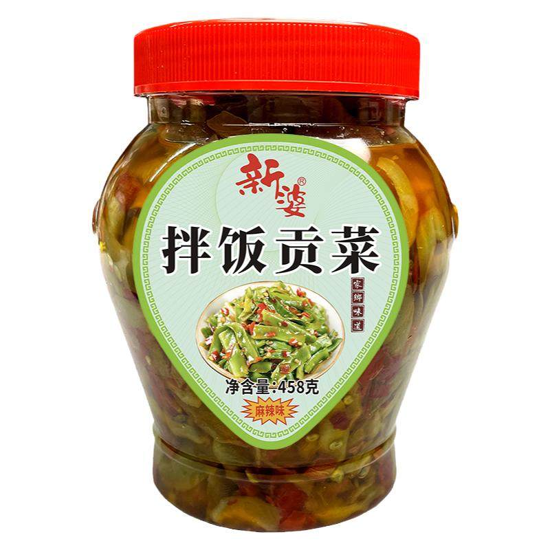 贡菜下饭菜拌饭即食瓶装湖南特产