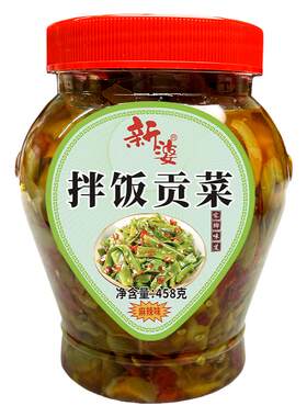 贡菜下饭菜拌饭即食瓶装湖南特产