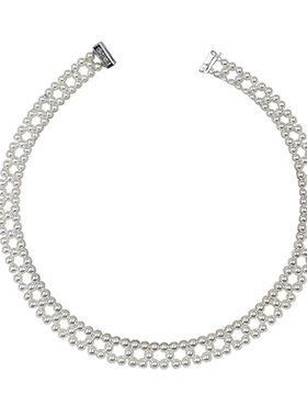 编织baby珍珠项链女轻奢设计高级