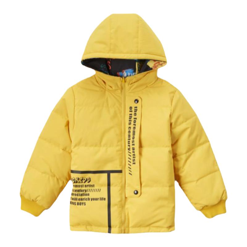 abckids童装2024年冬季新款男童加厚保暖双面穿羽绒服F152309355