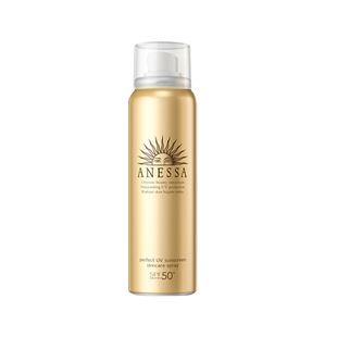 狂晒不黑！安热沙安耐晒金瓶防晒喷雾小金清爽保湿身体喷雾60g