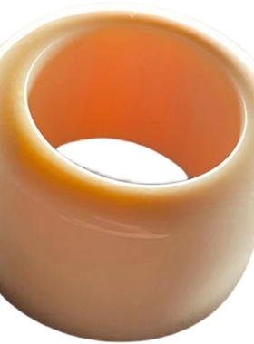 保真猛犸象牙文玩饰品戒指环