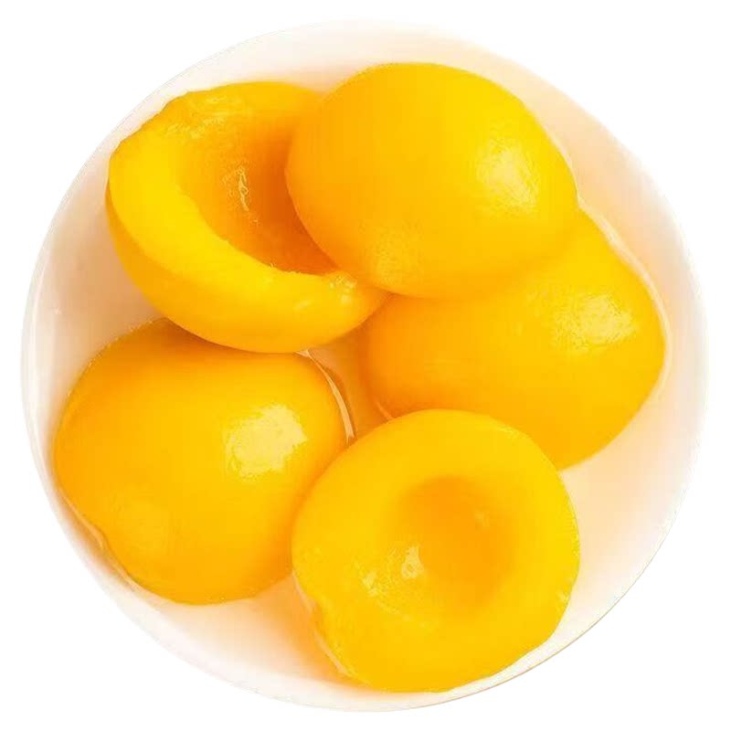 正品砀山黄桃罐头整箱12罐装*425g零食水果捞烘焙专用特产批发