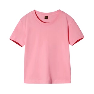活动定制T恤毕业男女班服印制字logo纯棉t恤餐饮员短袖diy工作服