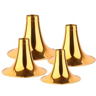 加厚唢呐碗漆金唢呐碗CD降B调唢呐民间黄铜喇叭碗