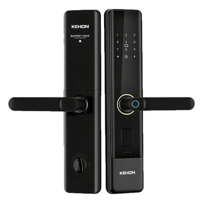 科熊K301A半自动指纹锁家用防盗门密码锁对开门电子锁出租房门锁