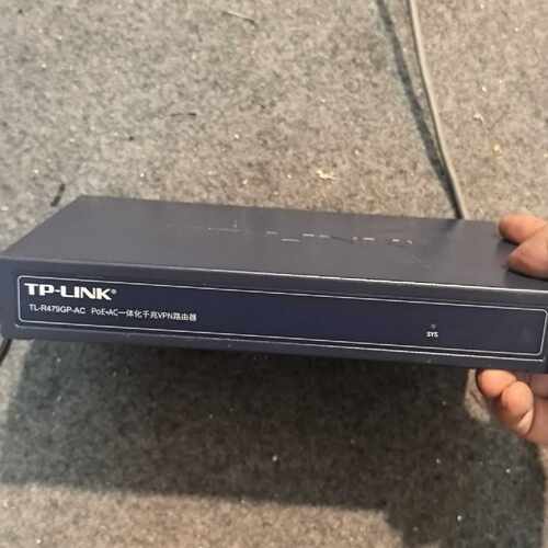 TP-LINK AC千兆一体化路由，型号 TL-R479GP