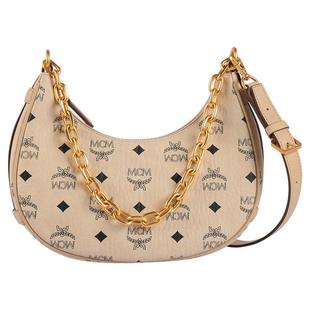 MCM女包2025新款时尚休闲月亮包复古潮流手提包斜挎包腋下包包女
