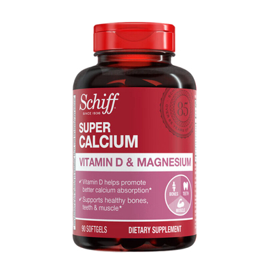 Schiff旭福液体钙镁软胶囊90粒
