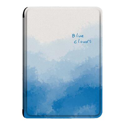 电子书保护套晕染云朵适用汉王clear6pro阅读器plus定制6电纸书clear7蓝色Turbo磁吸N10mini7.8寸文艺保护壳