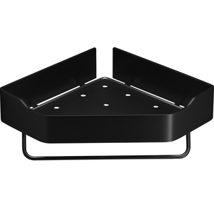 茉棠卫生间置物架浴室架子免打孔洗漱台洗手间厕所洗澡三角壁挂式