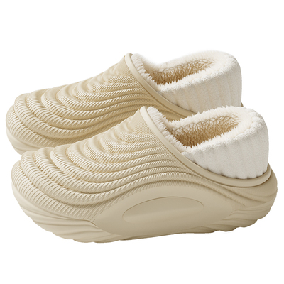 防水棉拖鞋男款冬季2025新款包跟