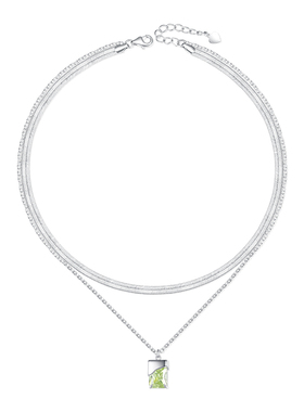 VIGG萤光项链女高级感复古气质