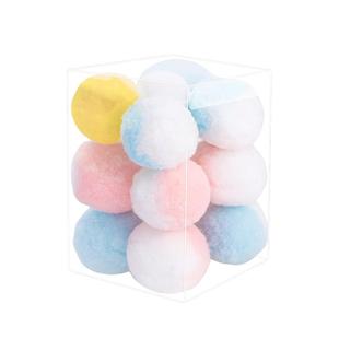 猫咪玩具毛球绒球发射枪自嗨解闷弹力无声静音球耐咬逗猫棒宠物球