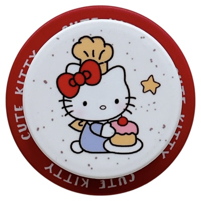 韩系ins可爱少女kitty猫卡通适用MagSafe磁吸支架高颜值手机吸附可伸缩新款气囊支架桌面支撑超火创意日韩风