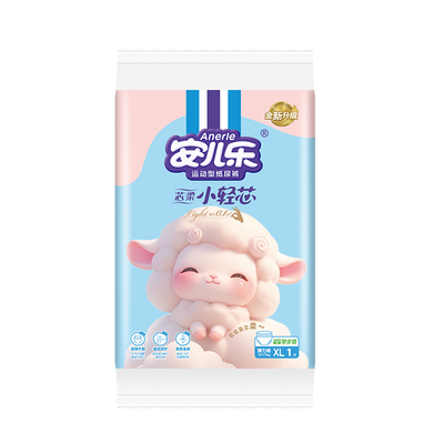 安儿乐芯柔小轻芯拉拉裤XL码1片